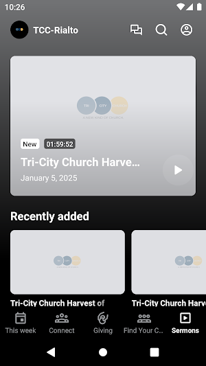 Tri-City Church App Screenshot 3