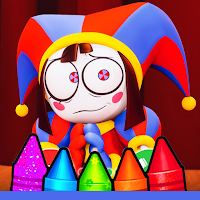 Pomni Digital Circus Coloring
