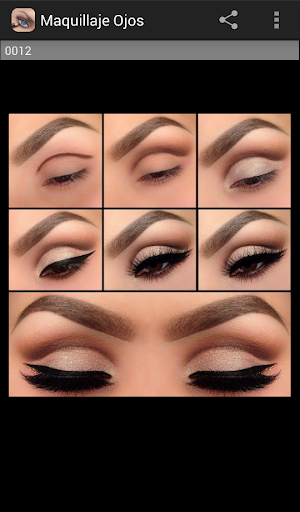 makeup eyes woman Screenshot 0