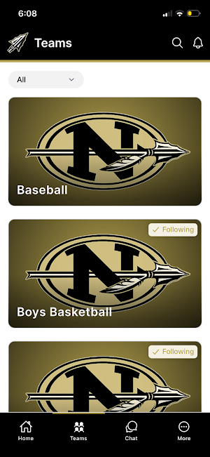 Nettleton Raiders Athletics Screenshot 1