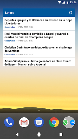 Chile News (Noticias) - Latest News Screenshot 3