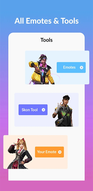 FFF Skin Tool Emotes - Bundles Screenshot 0
