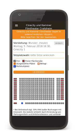 Cinecity Crailsheim Screenshot 2
