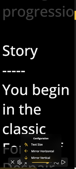 EZ Teleprompter Screenshot 3