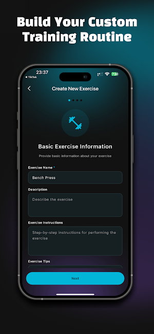 GymDroid - Gym Strength Log Screenshot 2