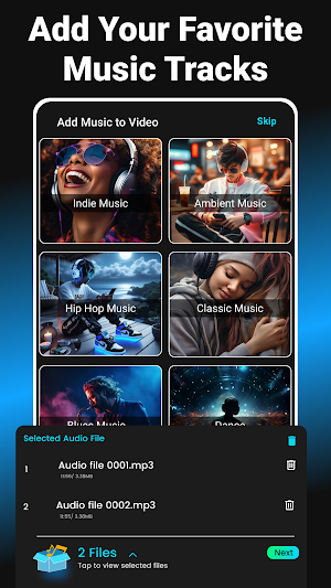Photo Slideshow & Video Editor Screenshot 1