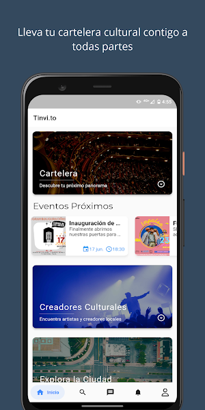 Tinvito - Cartelera cultural Screenshot 0