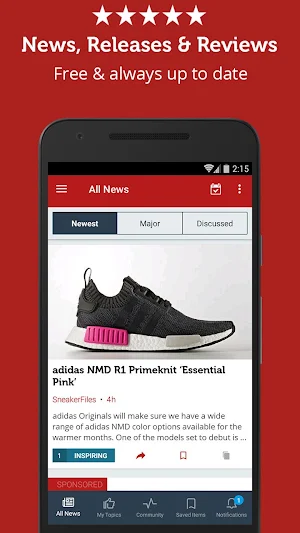 Sneaker News & Headlines Screenshot 0