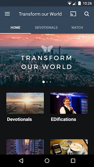 Transform our World Screenshot 0
