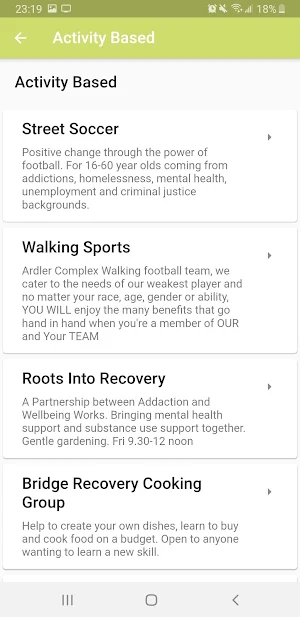 Dundee Recovery Road Map Screenshot 1