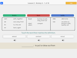 Word Roots Level 1 (Lite) Screenshot 1