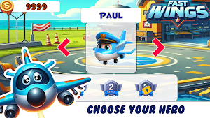 Jet Mission: Super Wings Game Screenshot 0