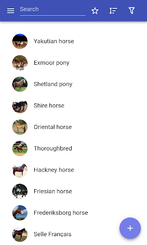 Breeds of horses Screenshot 0
