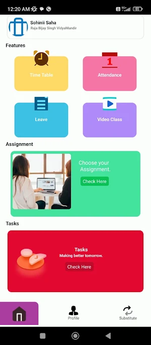 Vidyamates Teacher Screenshot 1