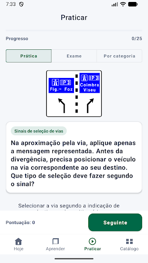 Sinais de Trânsito Portugal Screenshot 3