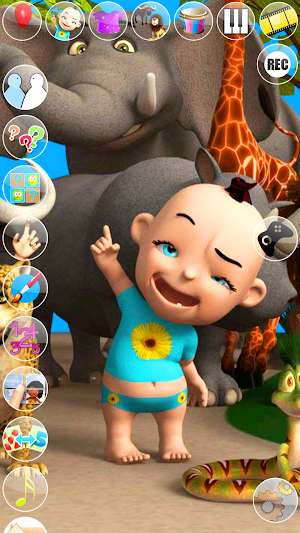 Talking Baby Babsy At The Zoo Screenshot 1