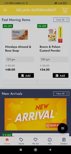 Sri Jaya Supermarket Screenshot 1