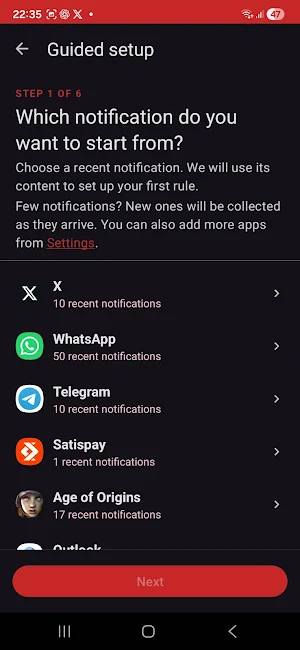 Sentinel: Notification Radar Screenshot 3