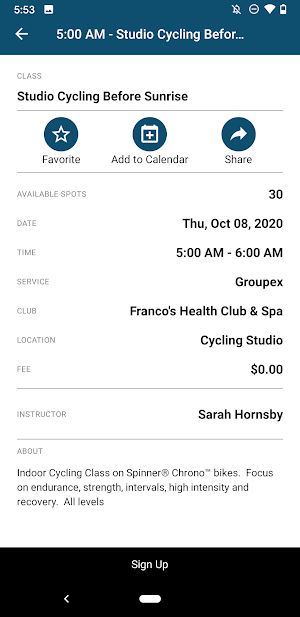 FRANCO’S Clubs & Spa Screenshot 0