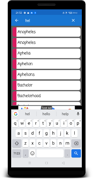 English To Frisian Dictionary Screenshot 1