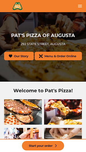 Pat's Pizza in Augusta Screenshot 0