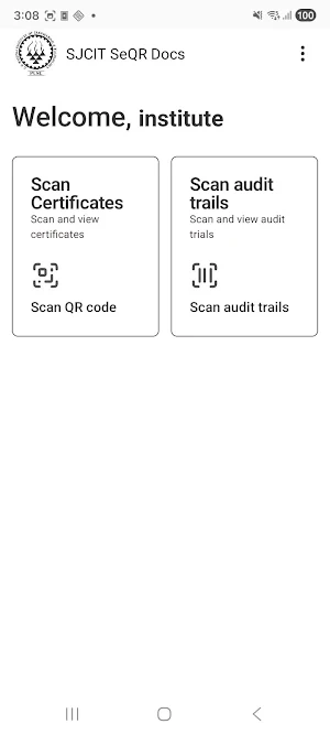 IIT Goa SeQR Scan Screenshot 1