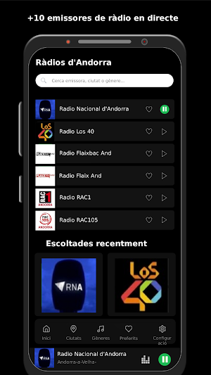 Ràdios d'Andorra Screenshot 0