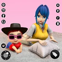 Anime Mother Single Mom Sim 3D