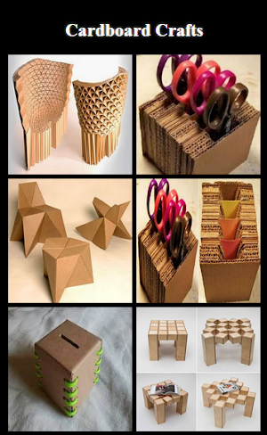 Cardboard Crafts Pict Screenshot 1