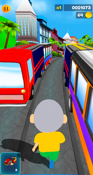 ShinChan Crayon Subway Game Screenshot 2