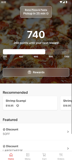 Bono Pizza & Pasta Screenshot 0