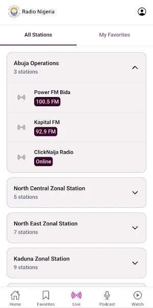 Radio Nigeria FRCN Screenshot 2