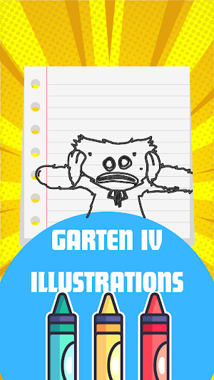 Garten of Banban Coloring 4 Screenshot 3