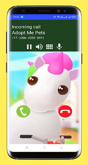 Prank Video Call Adopt Me Pets Screenshot 2