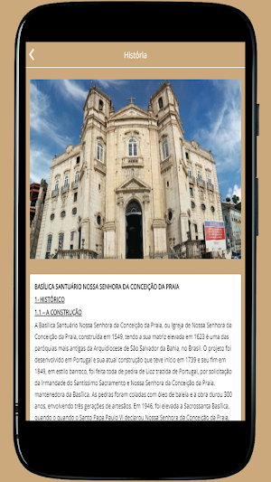 Basílica Nossa Senhora Conceição da Praia Screenshot 1