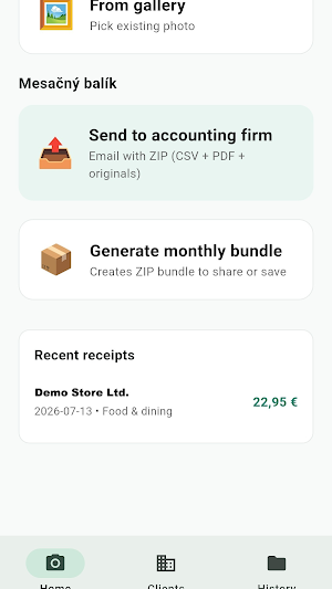 Scan2Accountant Screenshot 2