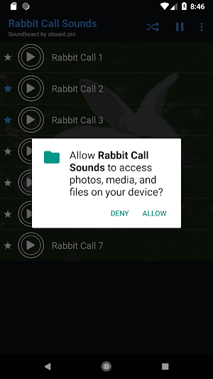 Rabbit call sounds ~ Sboard.pro Screenshot 1