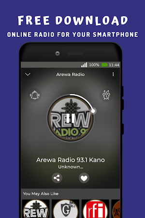Arewa Radio 93.1 Kano Live App Hausa FM Online Screenshot 1