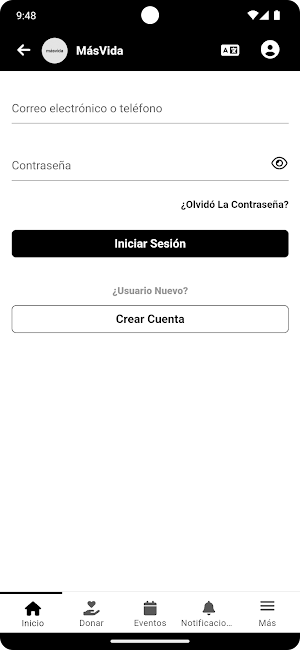 MásVida Meetings Screenshot 2