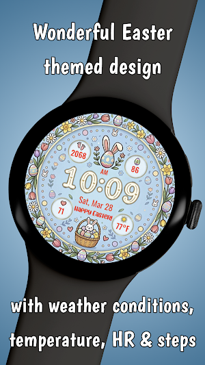Easter Moments WearOS WF Screenshot 1