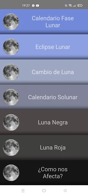 Fases Lunares 2021 - Moon Phas Screenshot 1