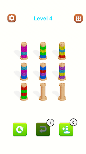 Crazy Yarn: Sort Color Screenshot 0