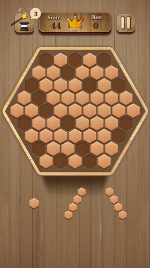 Woodytris: Hexa Puzzle Screenshot 0