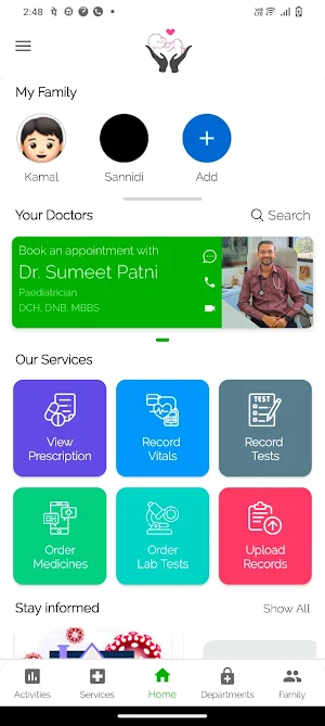 Tiny Blessings-Dr Sumeet Patni Screenshot 0
