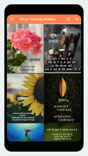 Hindi Good Morning Quotes Screenshot 0