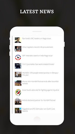 Nagaland Live TV - Nagaland News Live,News Papers Screenshot 1