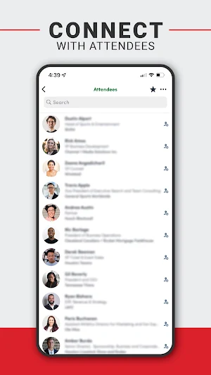 Sports Business Journal Events Screenshot 1