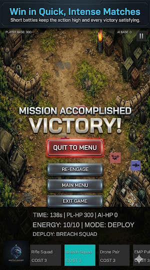 Adaptive Conquest: AI RTS Screenshot 3