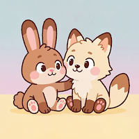 Bunny and Fox Cuties Theme