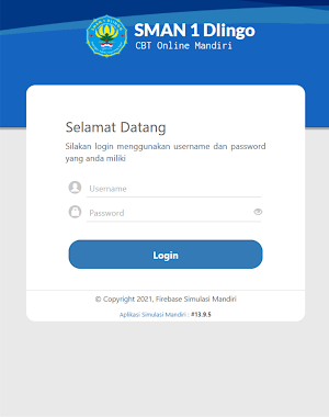 Exam CBT SMAN 1 Dlingo Screenshot 0